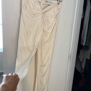 Zara medi twist skirt
